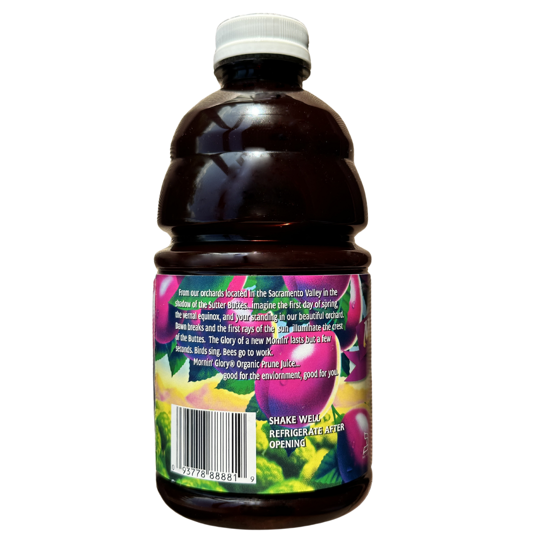 【Mornin'Glory 】Organic Juice 946mL + Pitted Prunes 340g  (ONE Each) | Non-sorbate | 100% Pure Organic | Healthy constipation| Best Taste