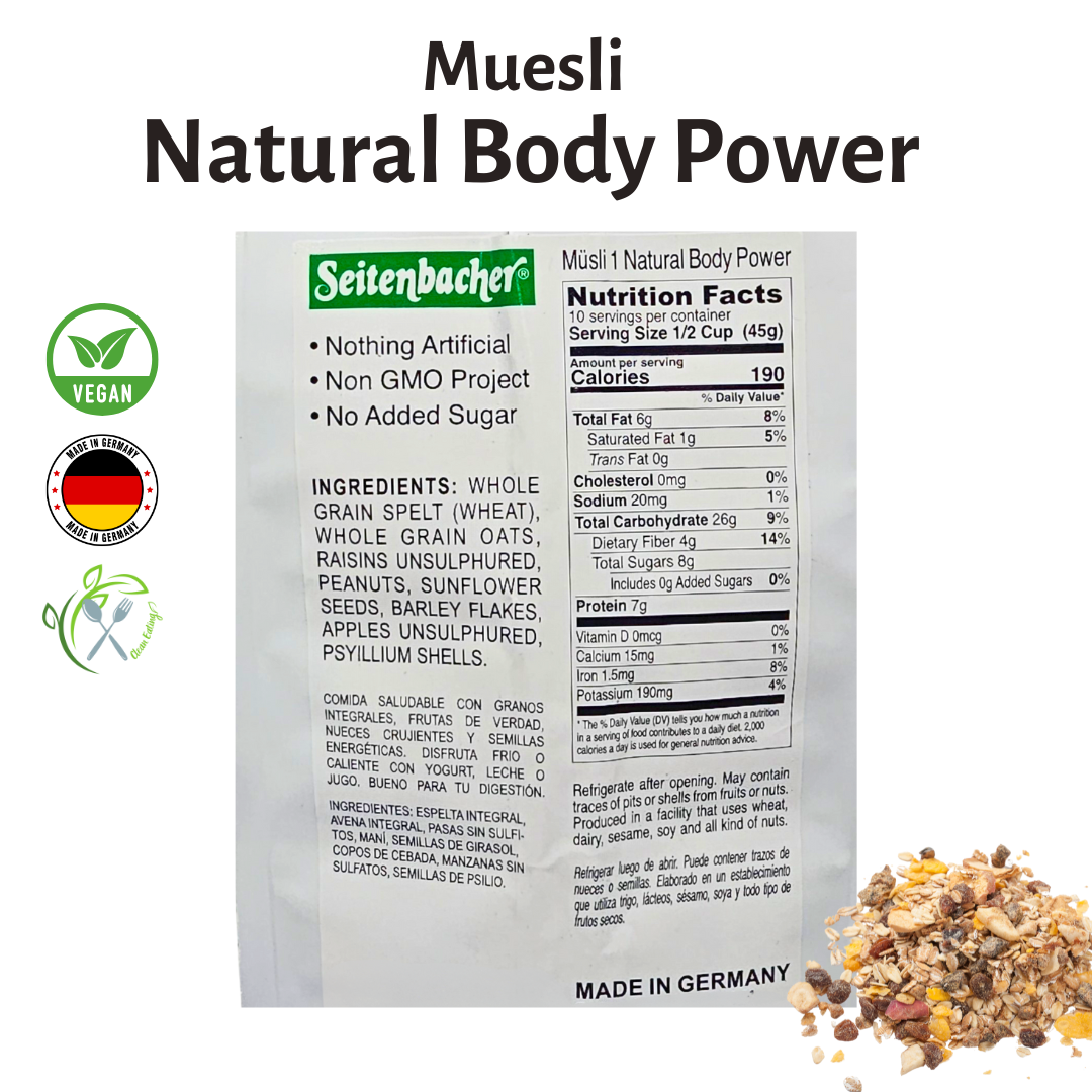 Seitenbacher Muesli – Mix of 3 Bags (454g x 3) | Best From Germany