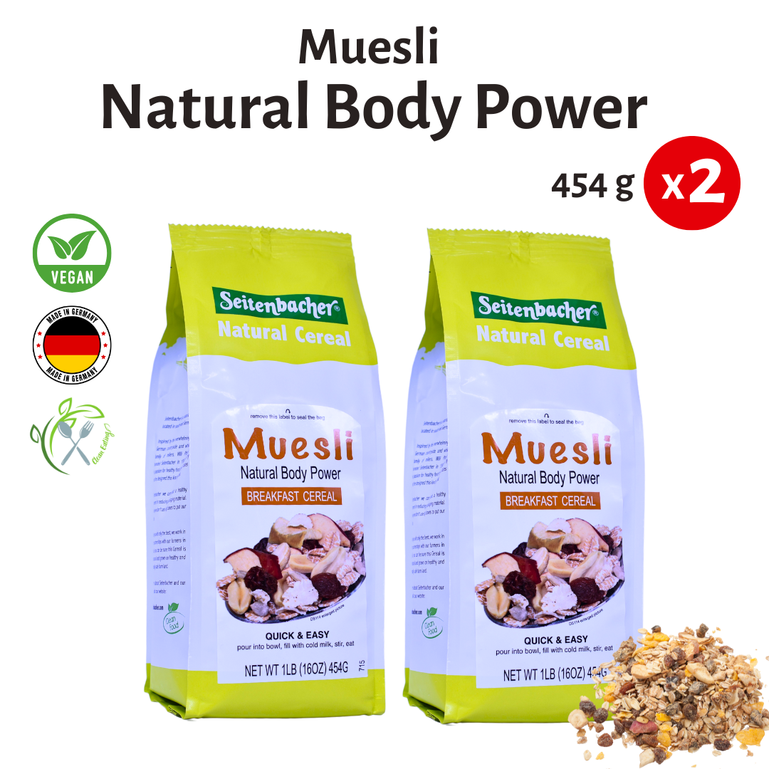 Seitenbacher Muesli Natural Body Power (454g) | Best From Germany