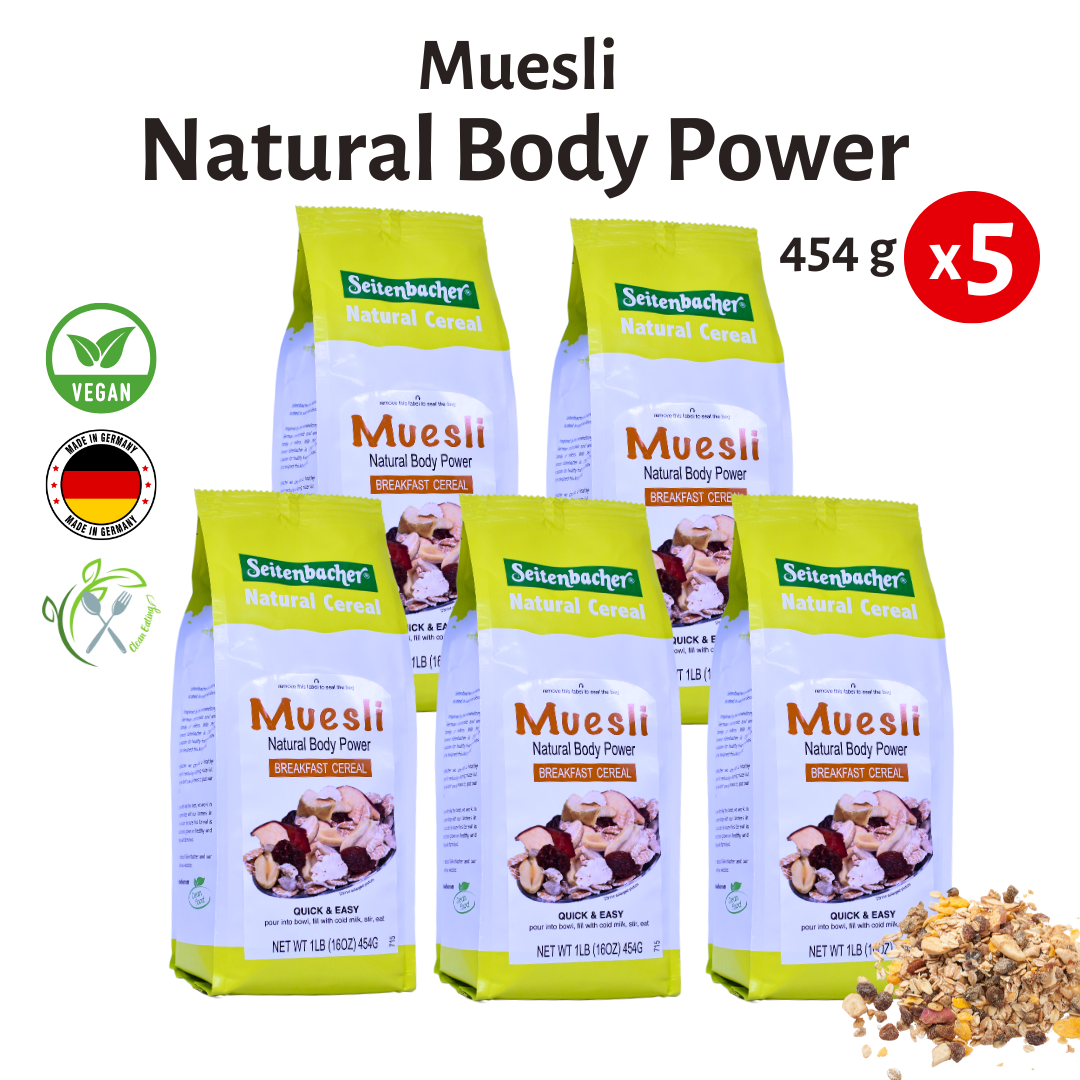 Seitenbacher Muesli Natural Body Power (454g) | Best From Germany