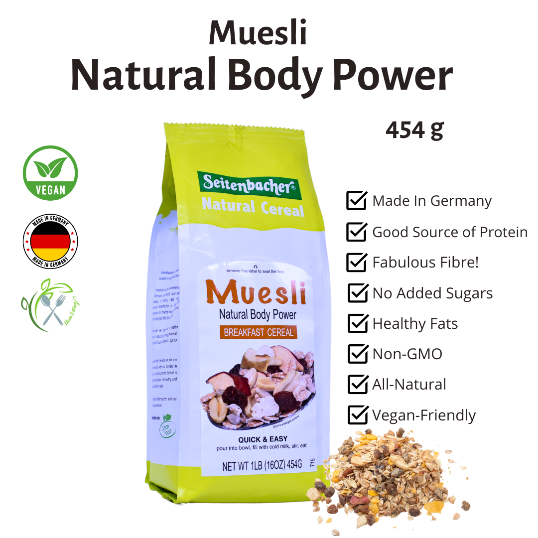 Seitenbacher Muesli – Mix of 3 Bags (454g x 3) | Best From Germany