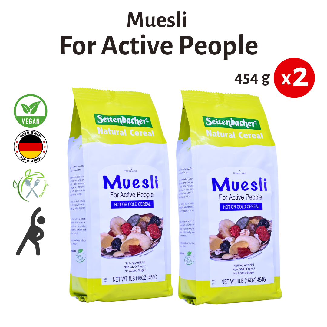Seitenbacher Muesli For Active People (454g) | Best From Germany