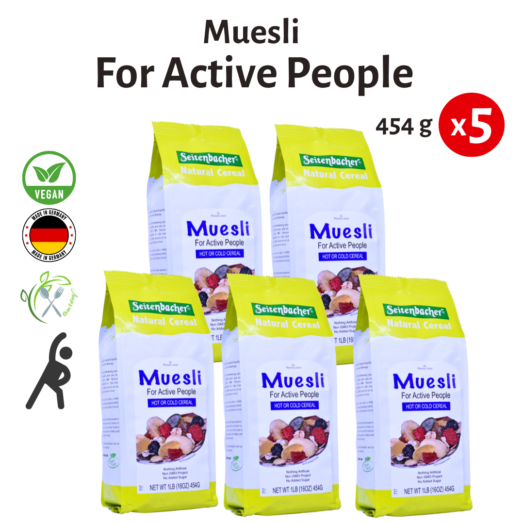 Seitenbacher Muesli For Active People (454g) | Best From Germany