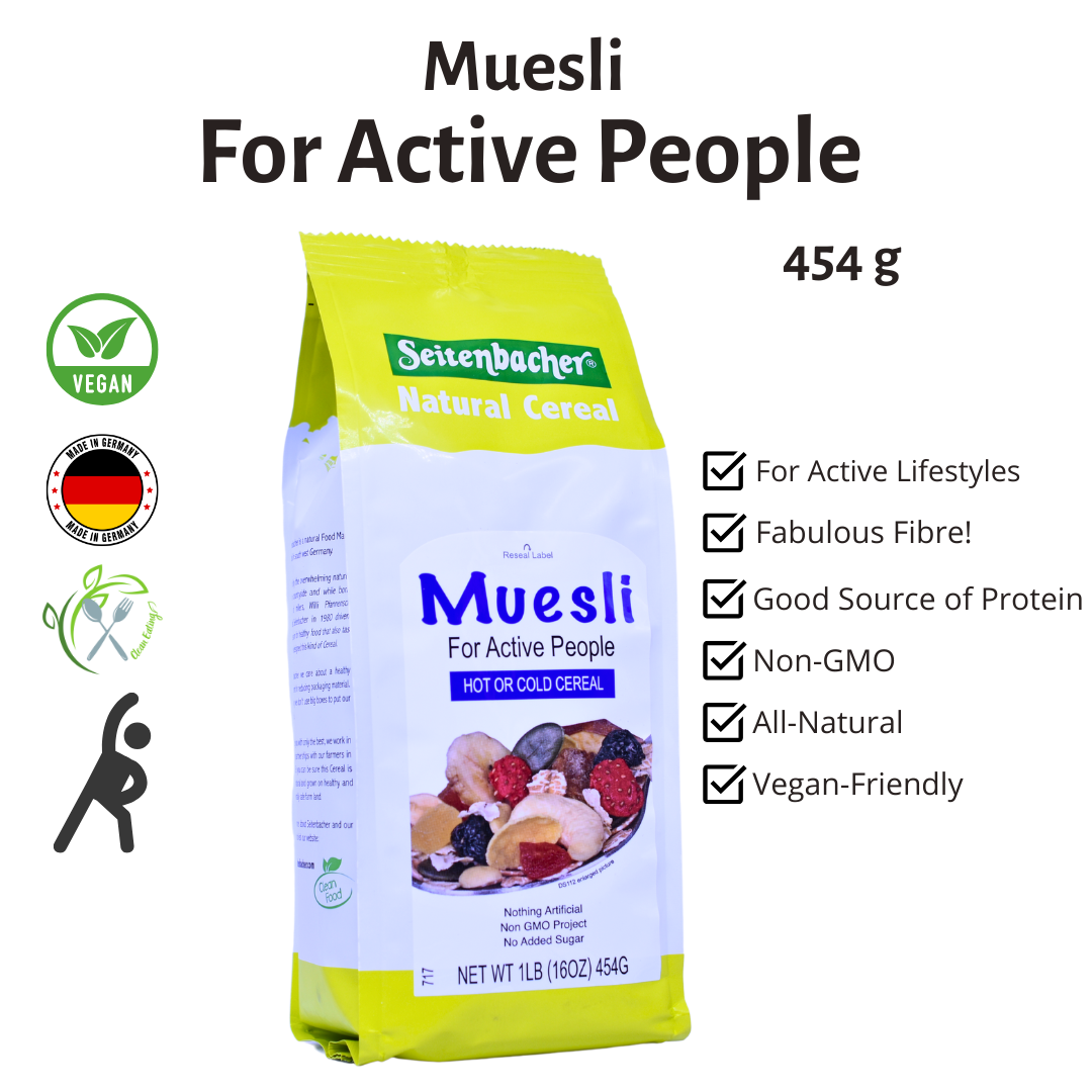 Seitenbacher Muesli – Mix of 3 Bags (454g x 3) | Best From Germany