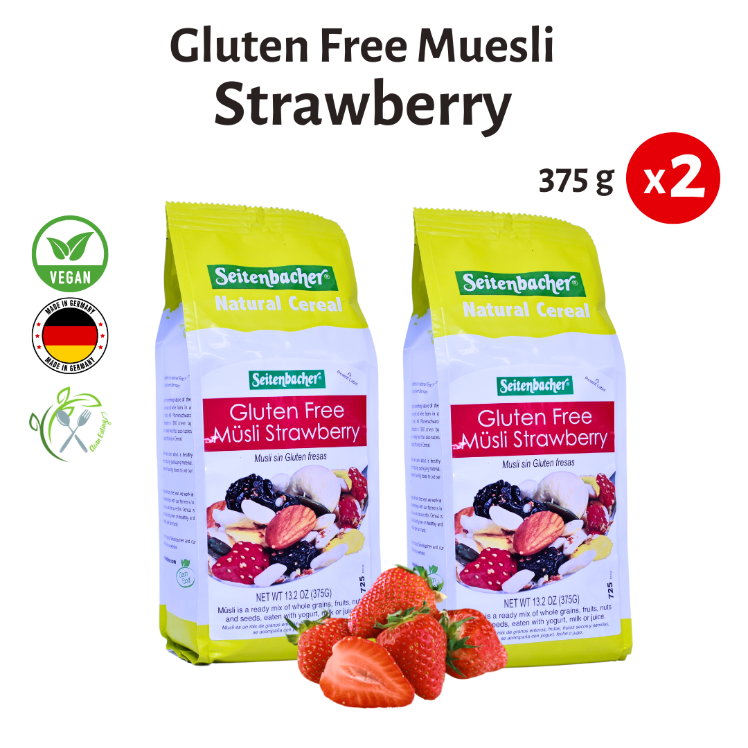 Seitenbacher Gluten Free Muesli Strawberry (375g) | Best From Germany