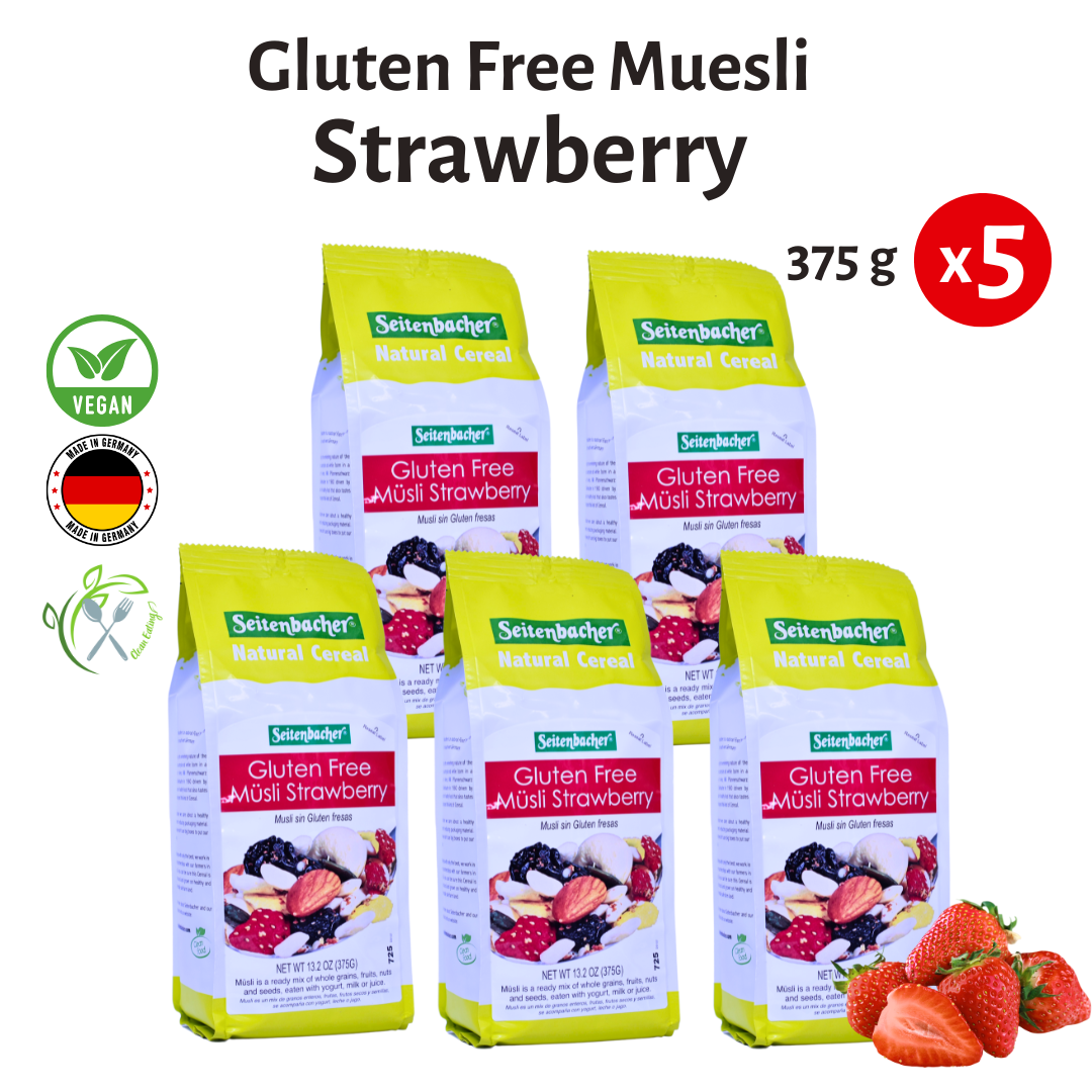 Seitenbacher Gluten Free Muesli Strawberry (375g) | Best From Germany