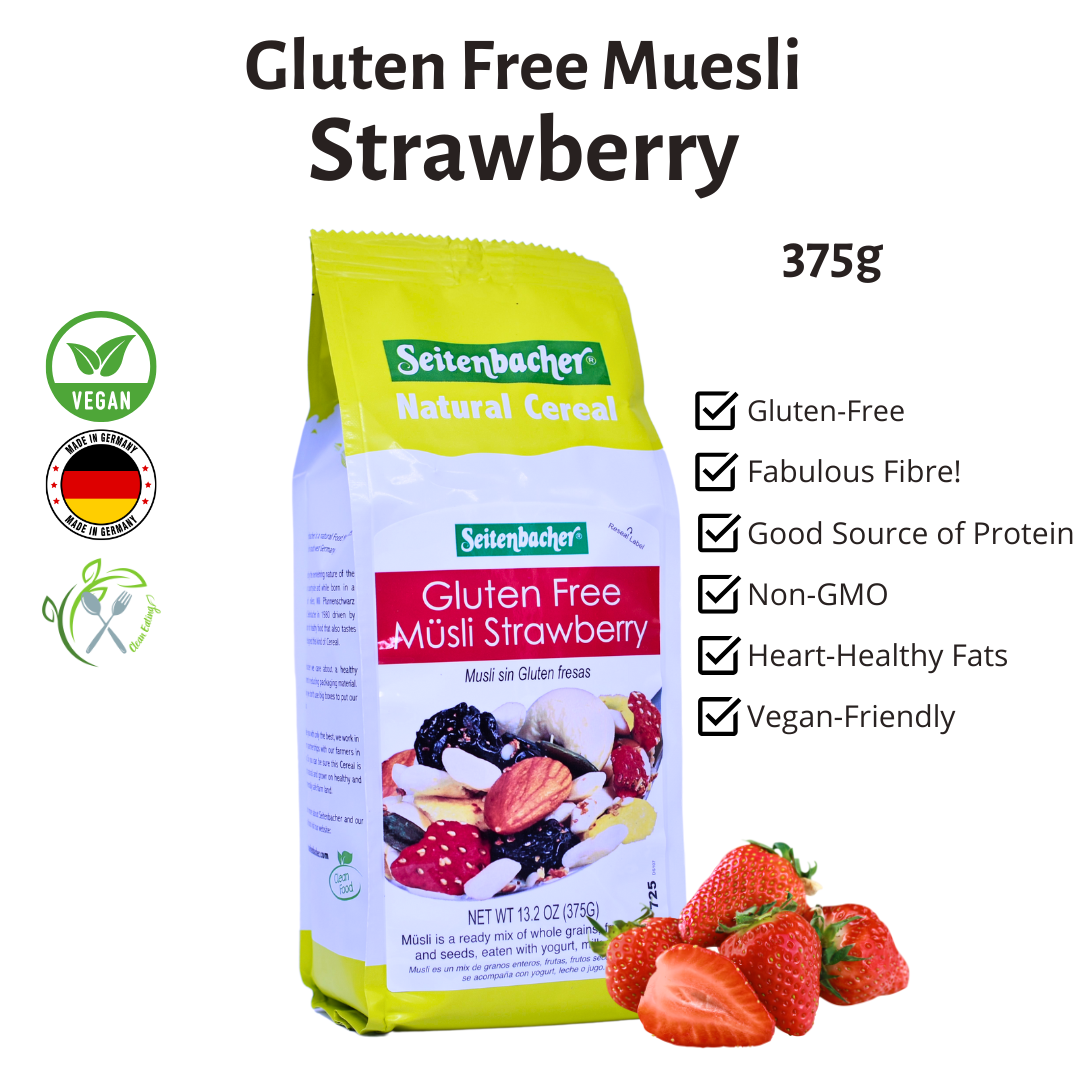 Seitenbacher Gluten Free Muesli Strawberry (375g) | Best From Germany