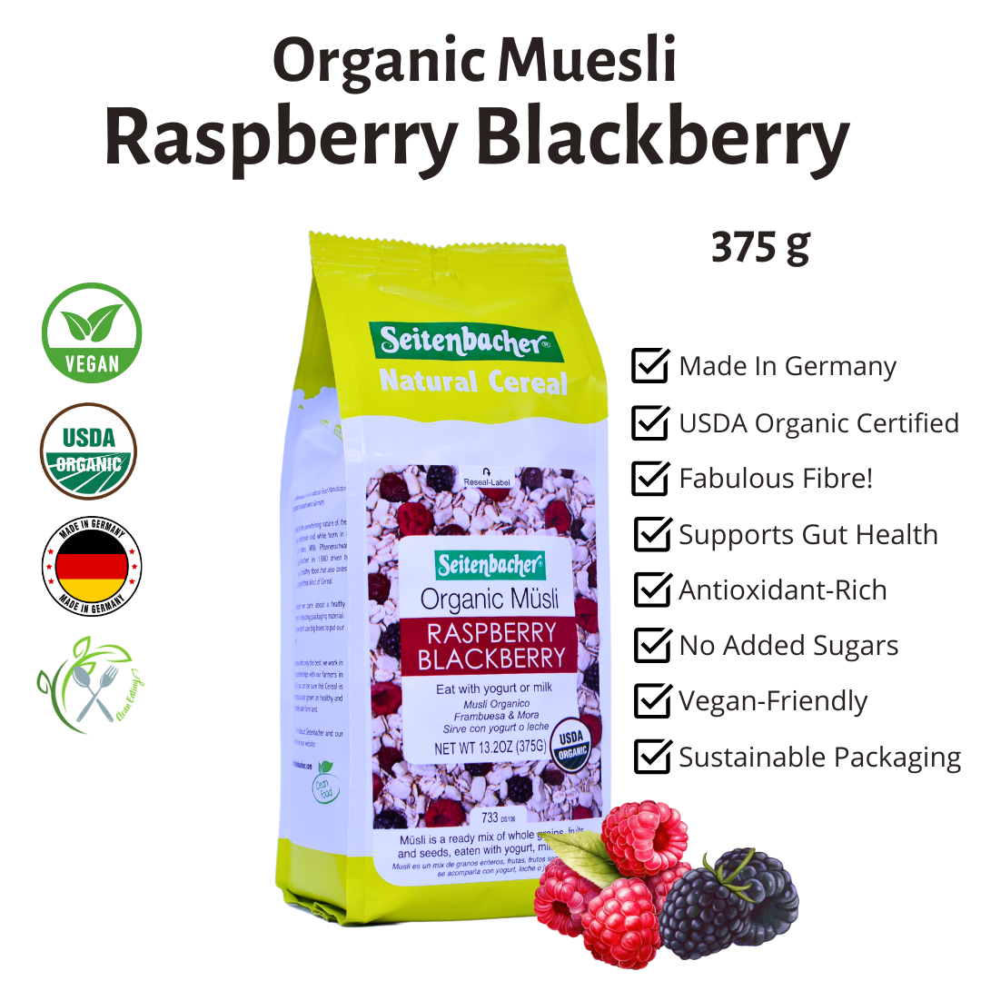 Seitenbacher Organic Muesli – Mix of 2 Bags | Best From Germany