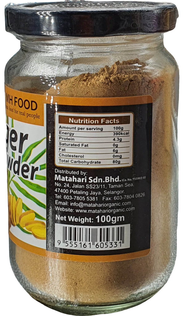 Bentong Ginger Powder PomeFresh Organic Pte Ltd