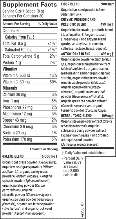 Organic Greens 8.47oz - PomeFresh Organic Pte Ltd