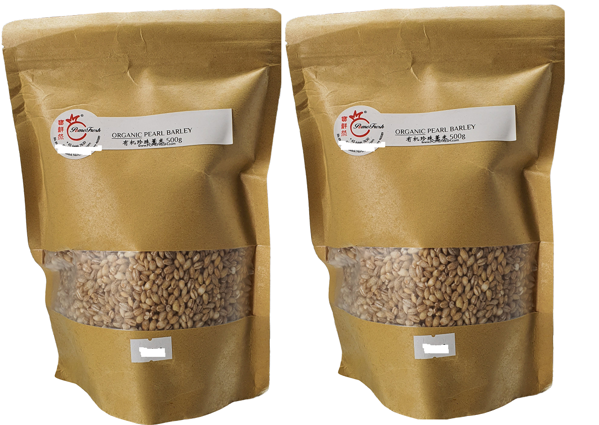 ORGANIC PEARLED BARLEY 有机珍珠薏米 500g