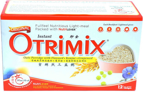 Otrimix Instant Oats Porridge 24 Boxes (2 Carton) - PomeFresh Organic Pte Ltd