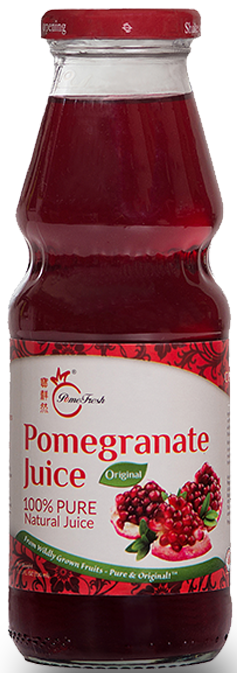 【OUT of Stock.  Please order our 1L Juice】100% Pure Organic Pomegranate Juice 330mLX40 (2 Cartons) - SAVE $36 - PomeFresh Organic Pte Ltd